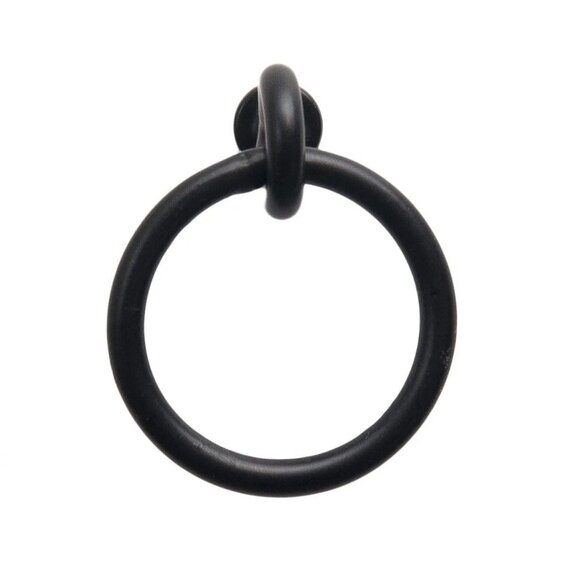 Lynn Cove Foundry Lag Mount Ring Pull Stainless Steel Black NEW - Picture 1 of 6